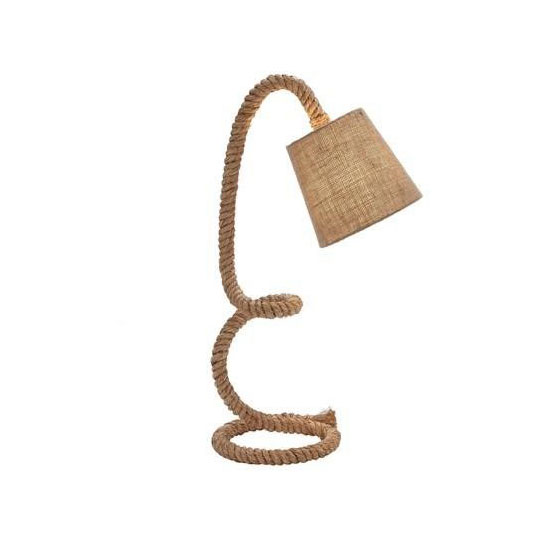 rope table lamp