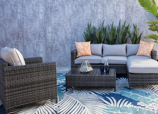 outdoor patio rug