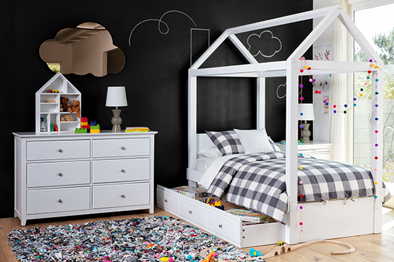 kids canopy bed