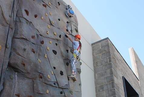 rock wall activity