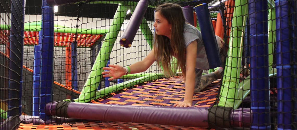 kids rock climbing wall