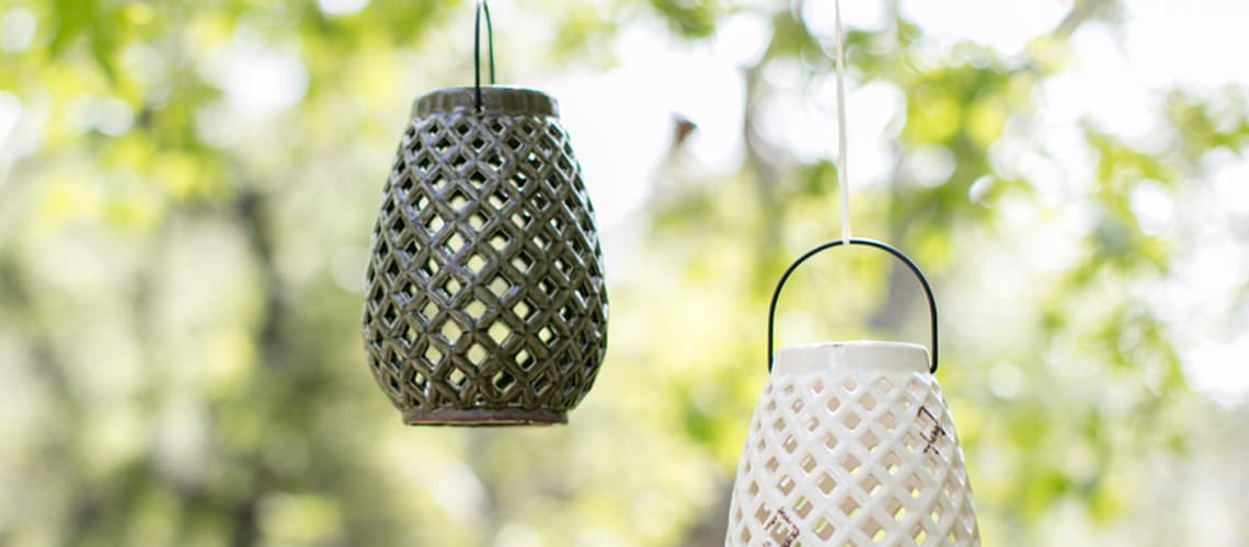 hanging lanterns