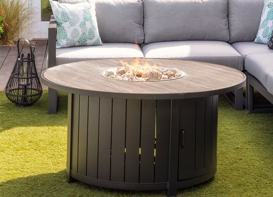 wood fire pit