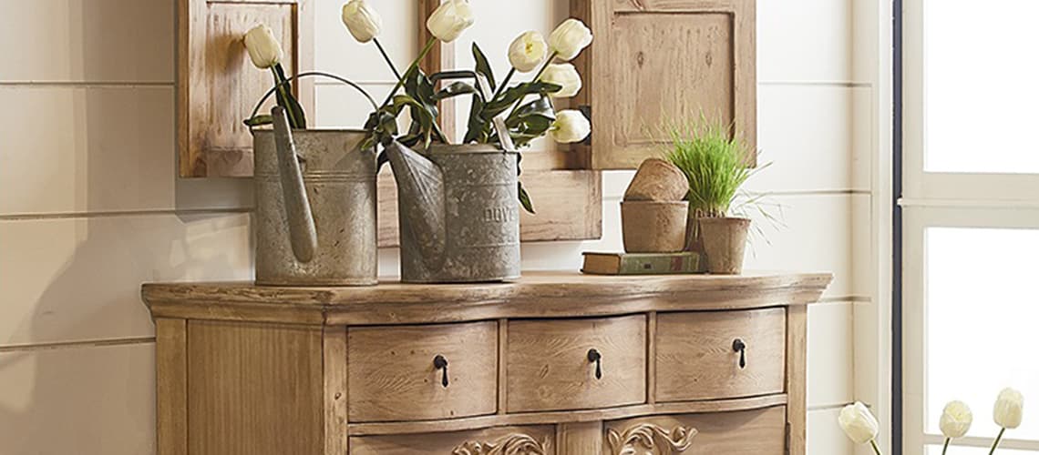 natural curio cabinet