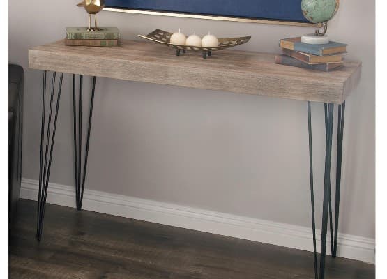 how to style a console table