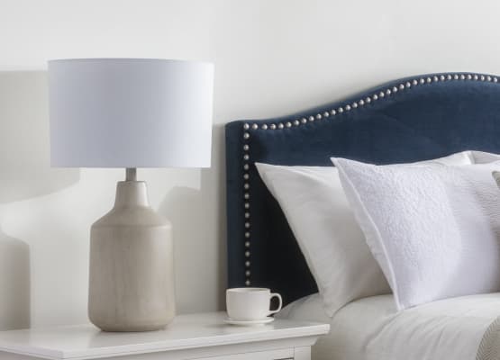 bedside lamp concrete