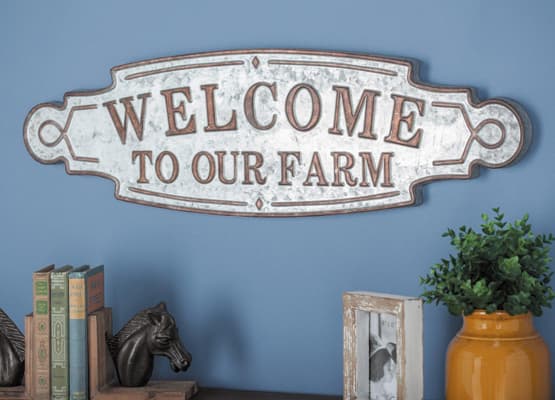 modern farmhouse decor ideas signage