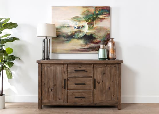 credenza decor inspiration idea