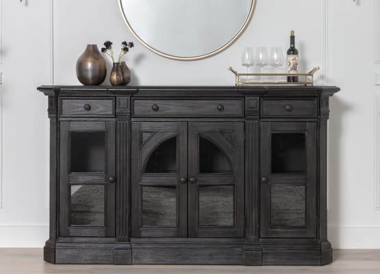 how to style a credenza