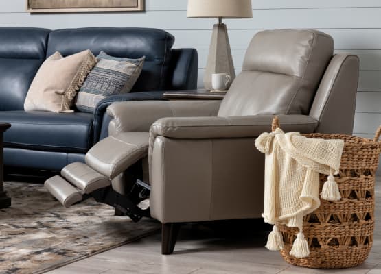 most comfortable high leg recliners