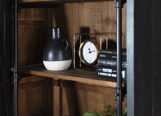 industrial bedroom clock