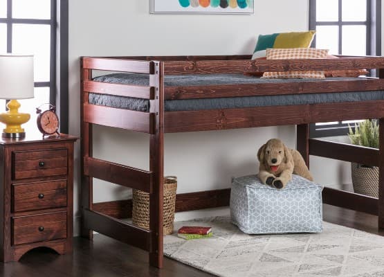 loft bed with dresser