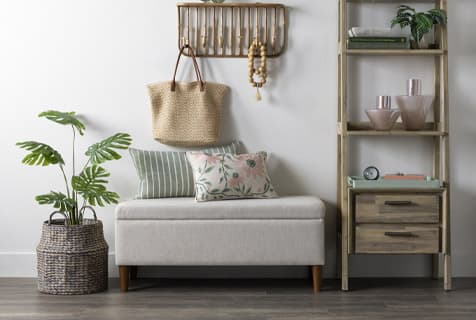 hallway storage bookcase