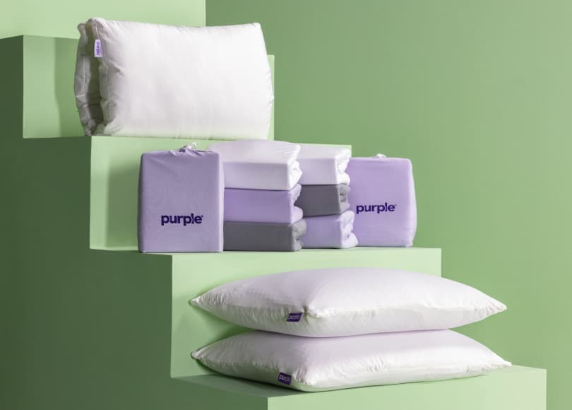 purple pillow