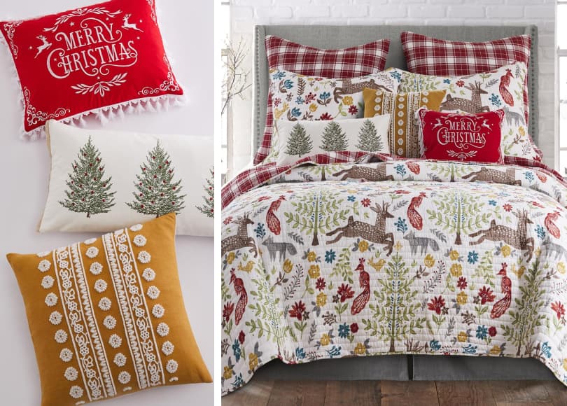 merry christmas bedding