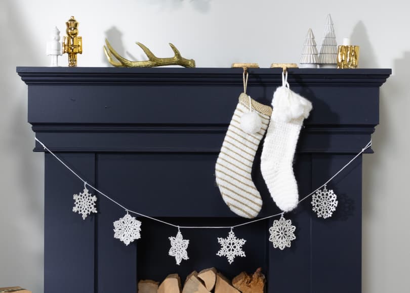 snowflake garland