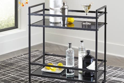 best bar cart chauncey