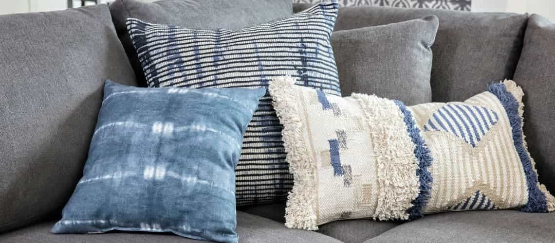 denim blue decor