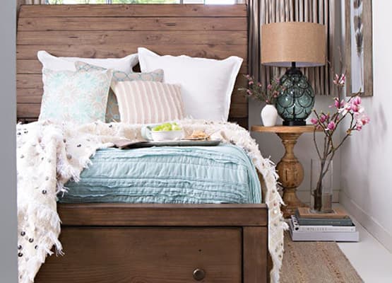 transitional bedroom