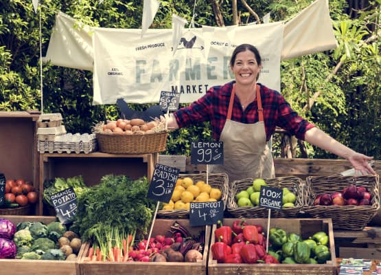 farmers market