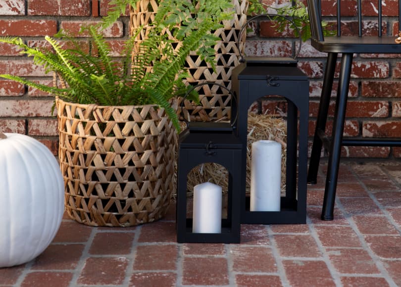 metal lantern home decor