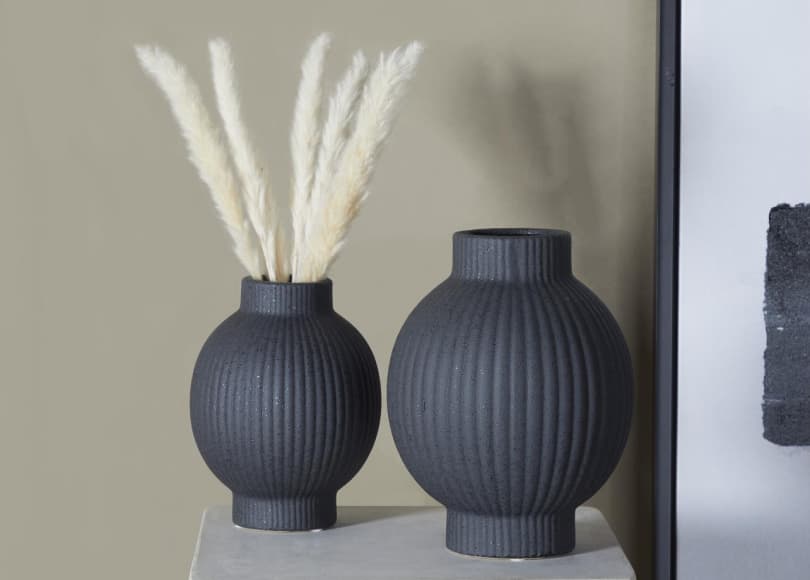 matte vase set