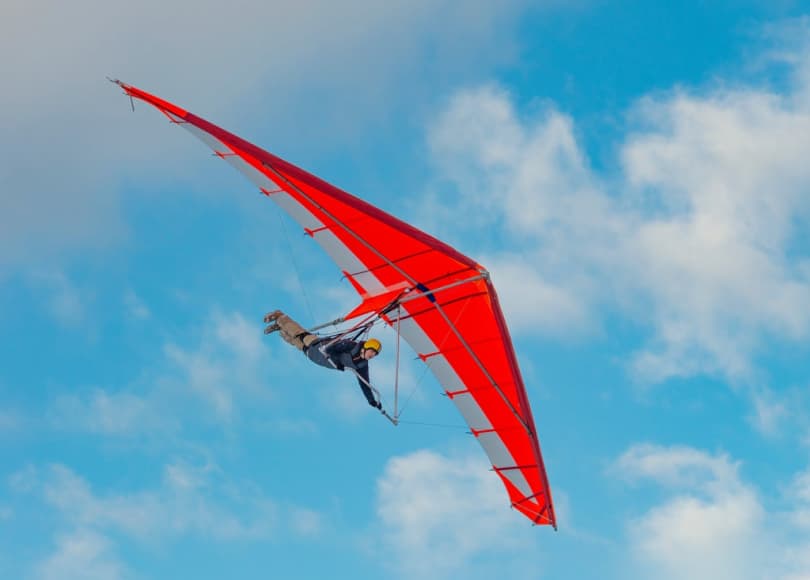 hang gliding