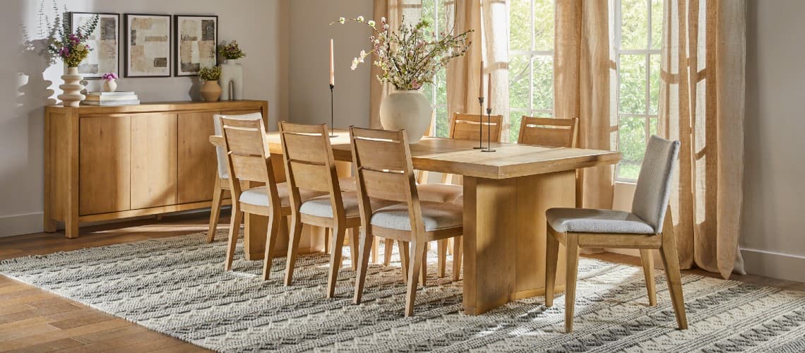 spring cleaning dining room