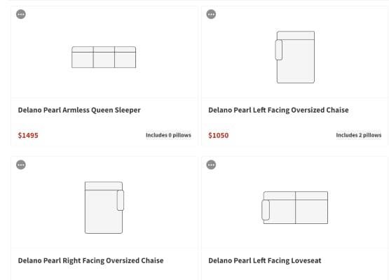 sectional builder how to