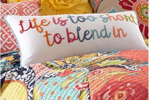 decorating on a budget pillow