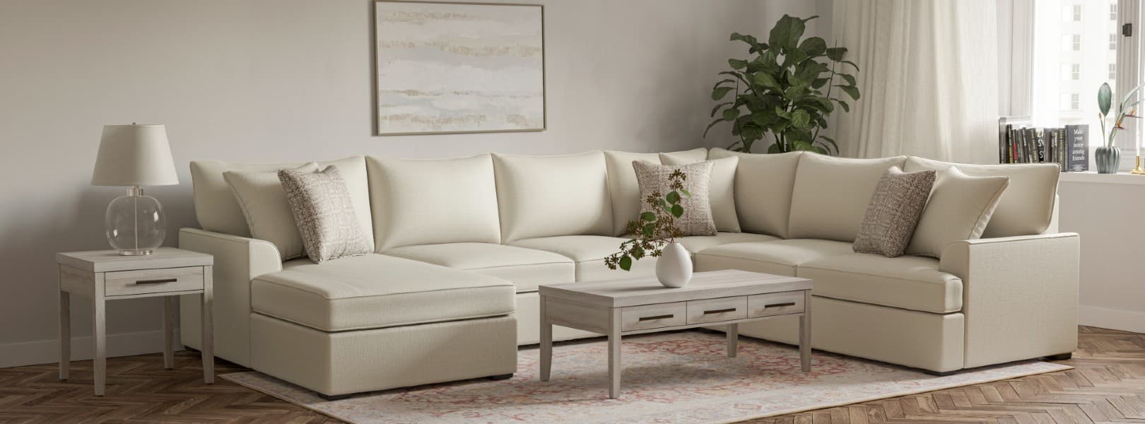 warm minimalism sofa large